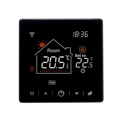 TR9B-WIFI-WPB Интелигентен комбиниран термостат за бойлер